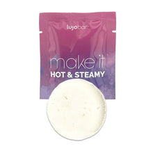 Load image into Gallery viewer, Brown Sugar + Fig | lujo bar XOXO Shower Steamer | Phthalates Free, Cruelty Free, Vegan
