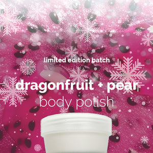 lujo bar Dragonfruit Pear Body Polish | 100% Natural, Phthalates Free, Cruelty Free