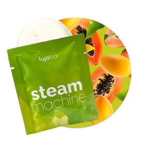 Mango + Papaya | lujo bar XOXO Shower Steamer | Phthalates Free, Cruelty Free, Vegan