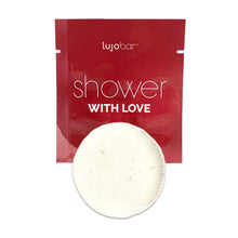 Load image into Gallery viewer, Salt + Cypress | lujo bar XOXO Shower Steamer | Phthalates Free, Cruelty Free, Vegan
